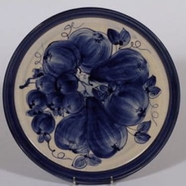 Savitorppa vati, käsinmaalattu, suunnittelija Garizim Hansen, käsinmaalattu, signeerattu