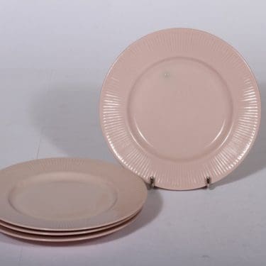 Arabia Sointu leivoslautaset, vaaleanpunainen, 4 kpl, suunnittelija ,