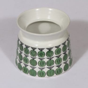 Arabia Herkku purnukka, suunnittelija , käsinmaalattu, retro