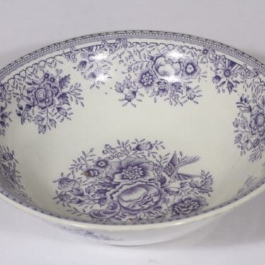 Arabia Fasaani kulho, sininen, suunnittelija , kuparipainokoriste