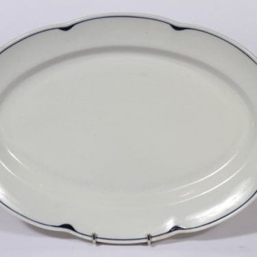 Arabia Pekka vati, sininen, suunnittelija , soikea