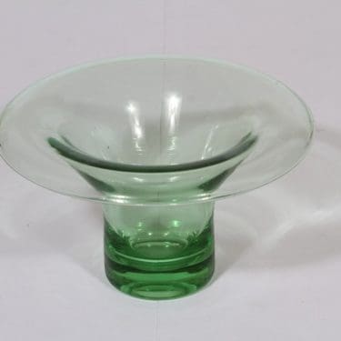 Riihimäen lasi Kaulus taide-esine, signeerattu, suunnittelija Helena Tynell, signeerattu