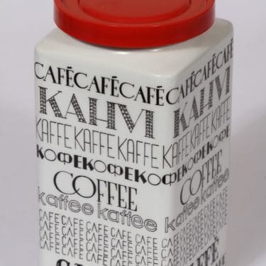 Arabia Kahvi kahvipurkki, suunnittelija , serikuva