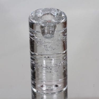 Iittala Arkipelago kynttilänjalka, kirkas, suunnittelija Timo Sarpaneva, serikuva