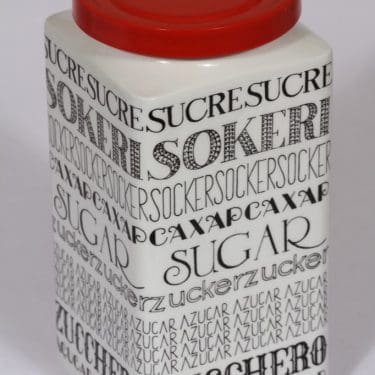 Arabia Kahvi sokeripurkki, suunnittelija , serikuva