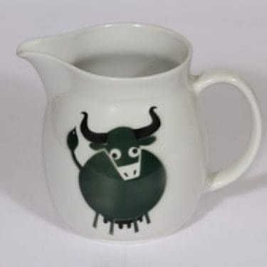 Arabia Heluna kaadin, 1.5 l, suunnittelija , 1.5 l, puhalluskoriste, lehmäaihe