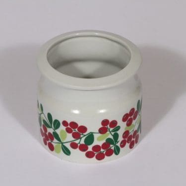 Arabia Pomona purnukka, puolukka, suunnittelija , puolukka, serikuva