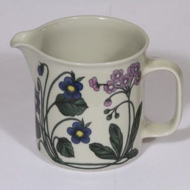 Arabia Flora kaadin, 1 l, suunnittelija Esteri Tomula, 1 l, serikuva, Kukka-aihe