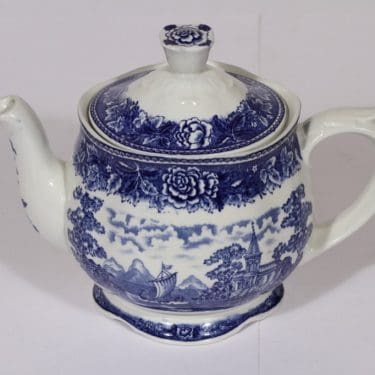 Arabia Maisema teekaadin, 1 l, suunnittelija , 1 l, kuparipainokoriste