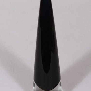 Iittala Jääpuikko taide-esine/karahvi, sininen, suunnittelija Timo Sarpaneva, signeerattu