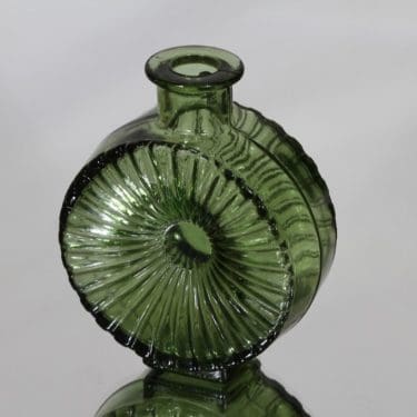 Riihimäen lasi Aurinkopullo koristepullo, ¼, suunnittelija Helena Tynell, ¼, pieni