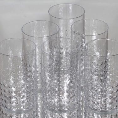 Riihimäen lasi Grappo lasit, 35 cl, 6 kpl, suunnittelija Nanny Still, 35 cl
