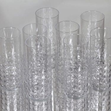Riihimäen lasi Grappo lasit, 16 cl, 8 kpl, suunnittelija Nanny Still, 16 cl