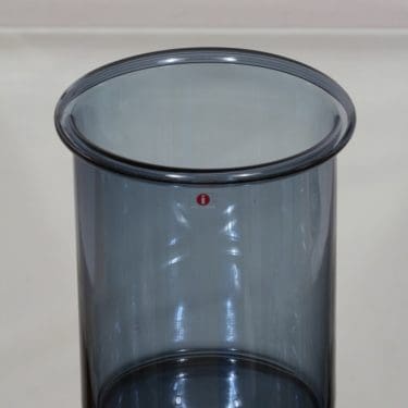 Nuutajärvi Juno maljakko, sininen, suunnittelija Markku Salo, suuri