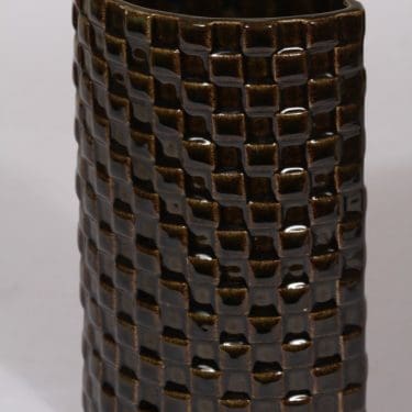 Arabia Harlekiini maljakko, ruskea, suunnittelija ,