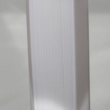 Iittala 2780 maljakko, valkoinen, suunnittelija Tapio Wirkkala, signeerattu