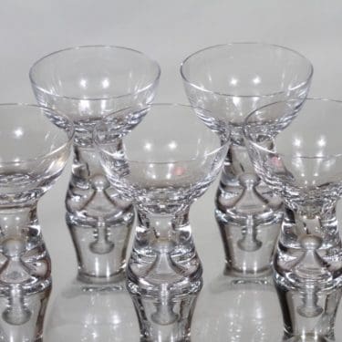 Iittala Tapio lasit, 8 cl, 5 kpl, suunnittelija Tapio Wirkkala, 8 cl