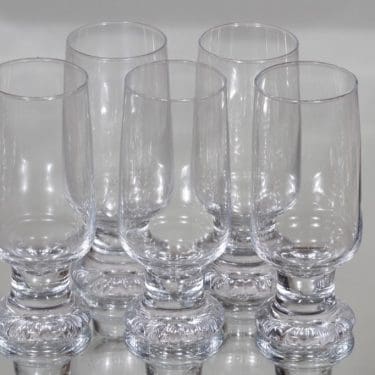 Iittala Joiku lasit, 37 cl, 5 kpl, suunnittelija Tapio Wirkkala, 37 cl