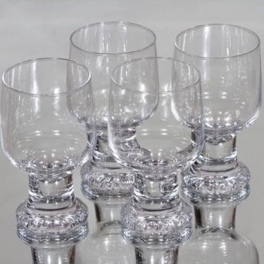 Iittala Joiku lasit, 30 cl, 4 kpl, suunnittelija Tapio Wirkkala, 30 cl