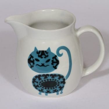 Arabia Kissa kaadin, 1.5 l, suunnittelija , 1.5 l, puhalluskoriste, kissa-aihe