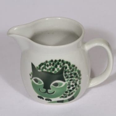 Arabia Kissa kaadin, 0.5 l, suunnittelija , 0.5 l, pieni, puhalluskoriste, kissa-aihe