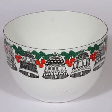 Finel kulho, jouluaihe, suunnittelija , jouluaihe, serikuva, jouluaihe