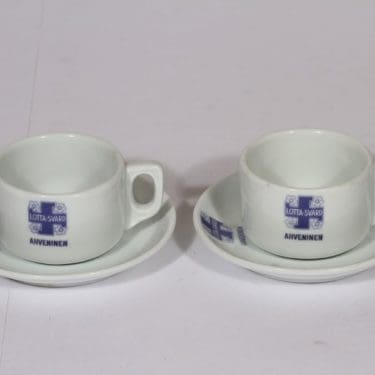 Arabia Lotta-Svärd kahvikupit, 2 kpl, suunnittelija , painokoriste