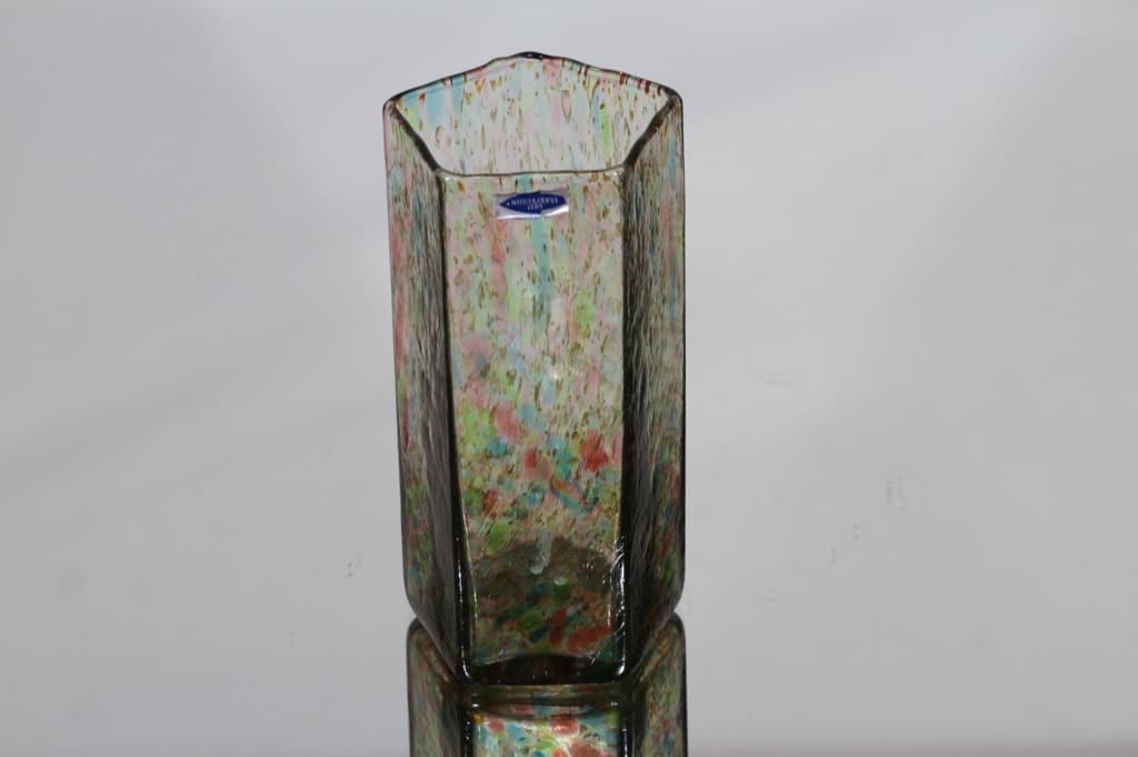 Nuutajärvi Tahiti maljakko, monivärinen, suunnittelija Oiva Toikka, pieni