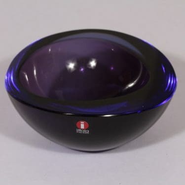 Nuutajärvi Pro Arte taide-esine, Lago, suunnittelija Kerttu Nurminen, Lago, pieni, signeerattu