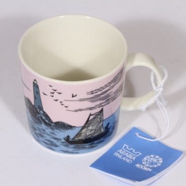 Arabia Muumi muki, Iltapurjehdus, suunnittelija , Iltapurjehdus, serikuva