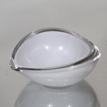 Nuutajärvi Kastanja taide-esine, signeerattu, suunnittelija Kaj Franck, signeerattu, pieni