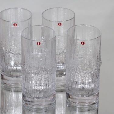 Iittala Niva grogilasit, 37 cl, 4 kpl, suunnittelija Tapio Wirkkala, 37 cl