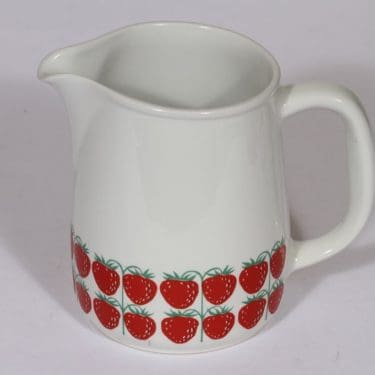 Arabia Pomona kaadin, mansikka, suunnittelija , mansikka, 1.2 l, serikuva, retro