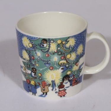 Arabia Muumi muki, Joulumuki, suunnittelija , Joulumuki, serikuva