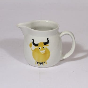 Arabia Heluna kaadin, 0.5 l, suunnittelija , 0.5 l, lehmäaihe, pieni, puhalluskoriste