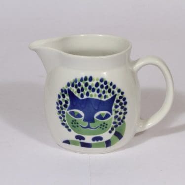 Arabia Kissa kaadin, 1 l, suunnittelija , 1 l, kissa-aihe, puhalluskoriste