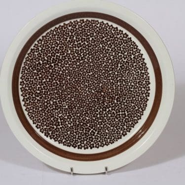 Arabia Faenza vati, ruskea, suunnittelija , suuri, serikuva