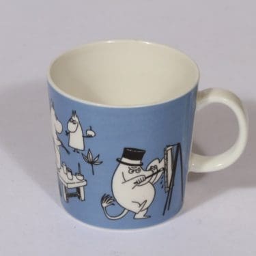 Arabia Muumi muki, Muumit maalaa siveltimellä, suunnittelija , Muumit maalaa siveltimellä, serikuva