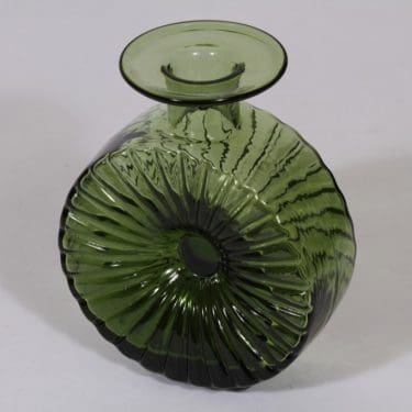 Riihimäen lasi Aurinkopullo koristepullo, koko 2/4, suunnittelija Helena Tynell, koko 2/4