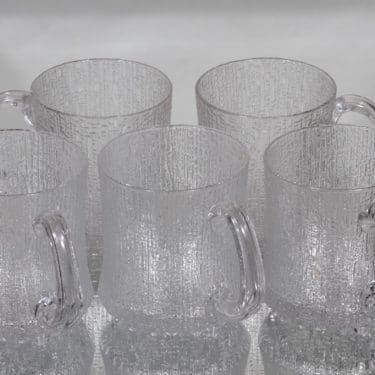 Iittala Ultima Thule tuopit, 50 cl, 5 kpl, suunnittelija Tapio Wirkkala, 50 cl