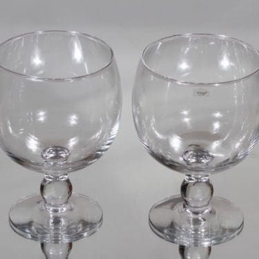 Nuutajärvi Lady beer glass, 75 cl, 2 pcs, Oiva Toikka