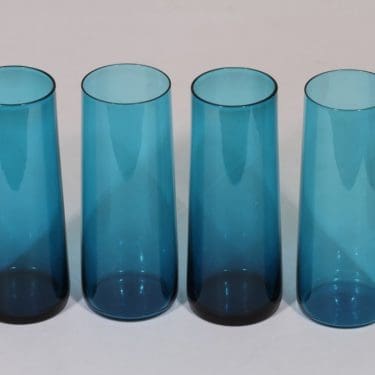 Riihimäen lasi Harlekiini mehulasit, 30 cl, 4 kpl, suunnittelija Nanny Still, 30 cl, pieni