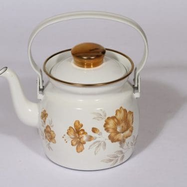 Finel Myrna kahvipannu, 1 l, suunnittelija , 1 l, serikuva, kukka-aihe