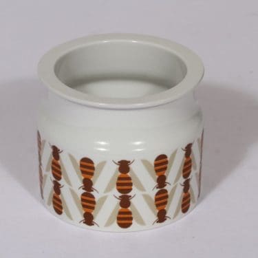 Arabia Pomona purnukka, hunaja, suunnittelija , hunaja, serikuva, retro