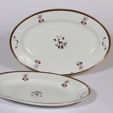 Arabia Diana vadit, soikea, 2 kpl, suunnittelija , soikea