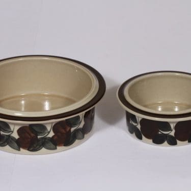 Arabia Ruija kulhot, käsinmaalattu, 2 kpl, suunnittelija , käsinmaalattu