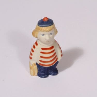 Arabia figuuri, Tuutikki, suunnittelija Tuulikki Pietilä, Tuutikki, käsinmaalattu