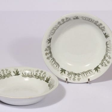 Arabia Polaris lautaset, syvä, 2 kpl, suunnittelija , syvä, serikuva