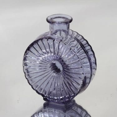 Riihimäen lasi Aurinkopullo koristepullo, koko 1/4, suunnittelija Helena Tynell, koko 1/4, pieni