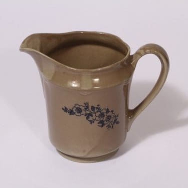 Arabia FQ 0/0 kaadin, sininen, suunnittelija , pieni, kuparipainokoriste